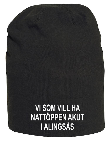 Mössa "Nattöppen Akut Alingsås"