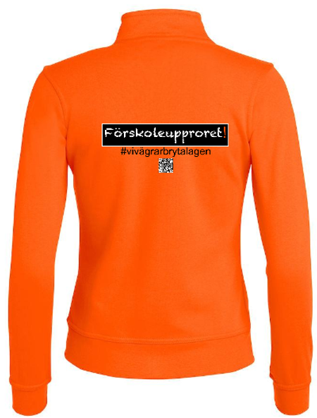 Dam Cardigan "Förskoleupproret!" #vivägrarbrytalagen