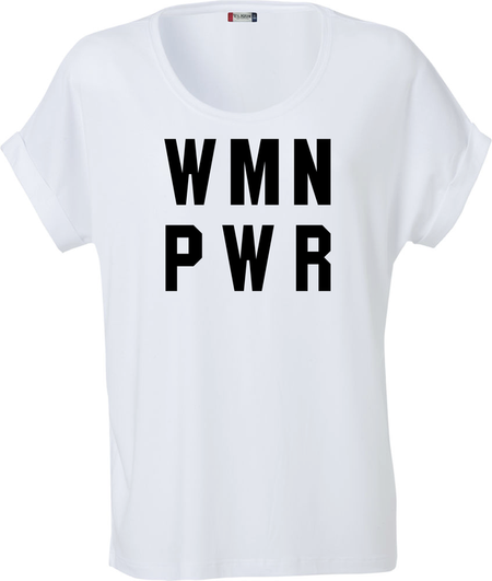 Dam T-shirt Katy "WMN PWR"