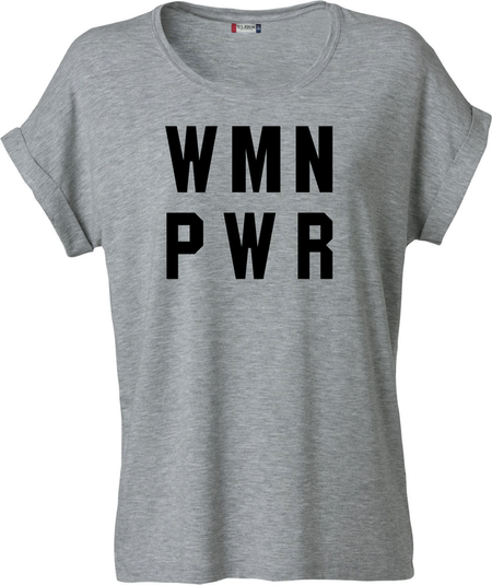 Dam T-shirt Katy "WMN PWR"