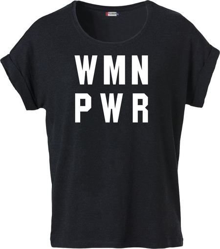 Dam T-shirt Katy "WMN PWR"