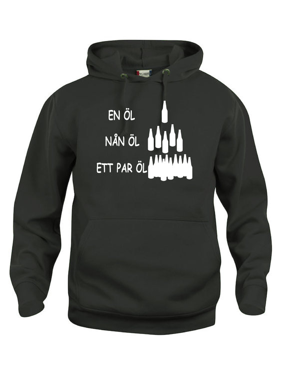 Hoodtröja Basic "ÖL-LOGIK"