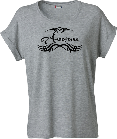 Dam T-shirt Katy "AWESOME TRIBUAL"