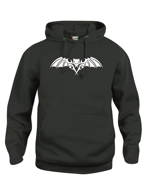 Hoodtröja Basic "SCARY BAT"