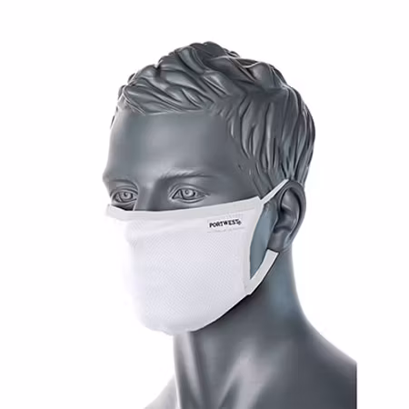 Vit Ansiktsmask