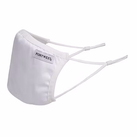 Vit Ansiktsmask