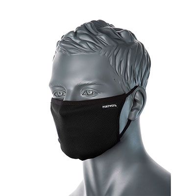 Svart Ansiktsmask
