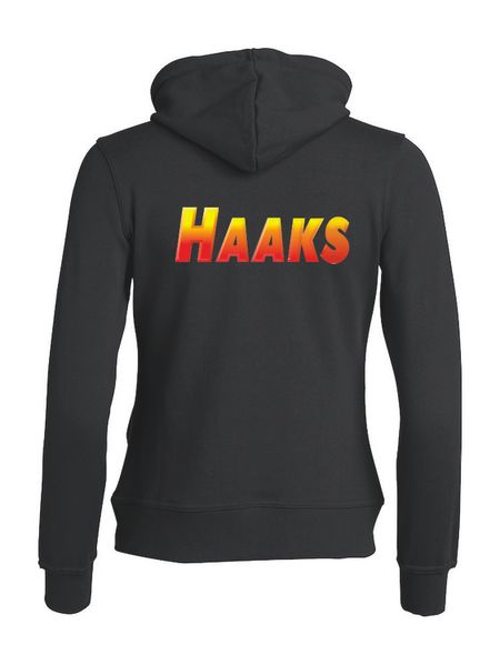 Dam Hoodjacka "HAAKS" Rygg