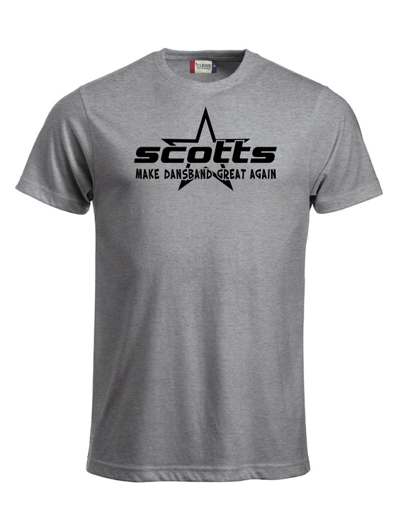 Grå T-shirt Classic "SCOTTS"