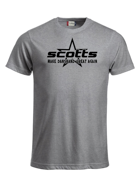 Grå T-shirt Classic "SCOTTS"