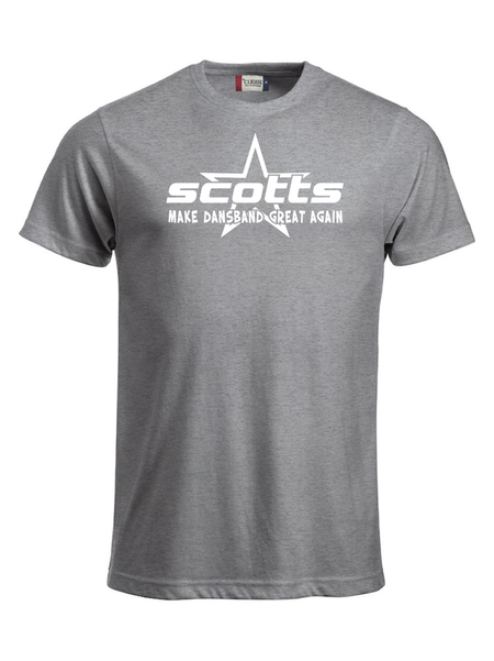 Grå T-shirt Classic "SCOTTS"