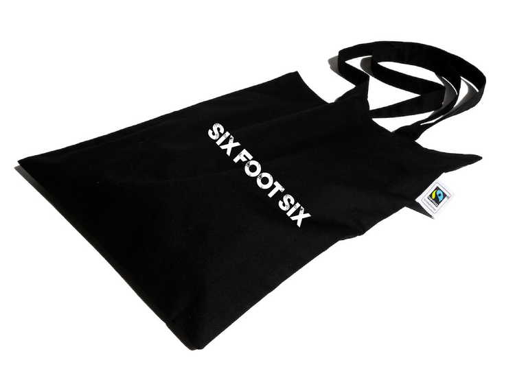 Svart Bomullskasse Fair Trade "SFS LOGO"