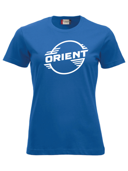 Blå Dam T-shirt "ORIENT"
