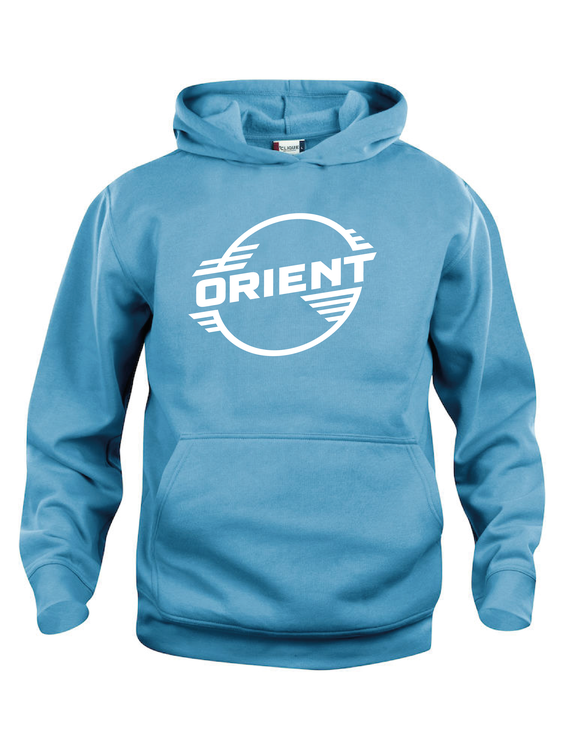 Turkos Hoodtröja Basic "ORIENT"