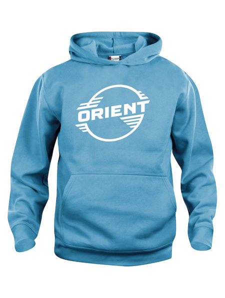 Turkos Hoodtröja Basic "ORIENT"