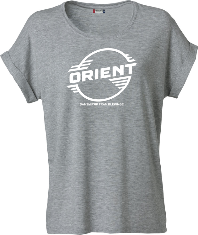 Grå Dam T-shirt Katy "ORIENT Blekinge"