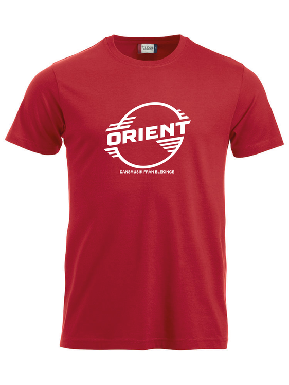 Röd T-shirt "ORIENT Blekinge"