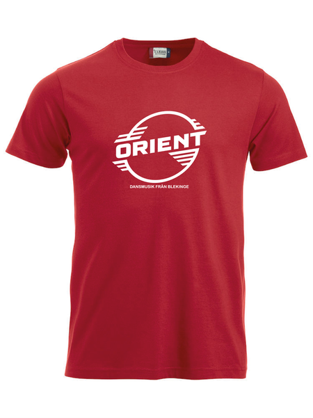 Röd T-shirt "ORIENT Blekinge"