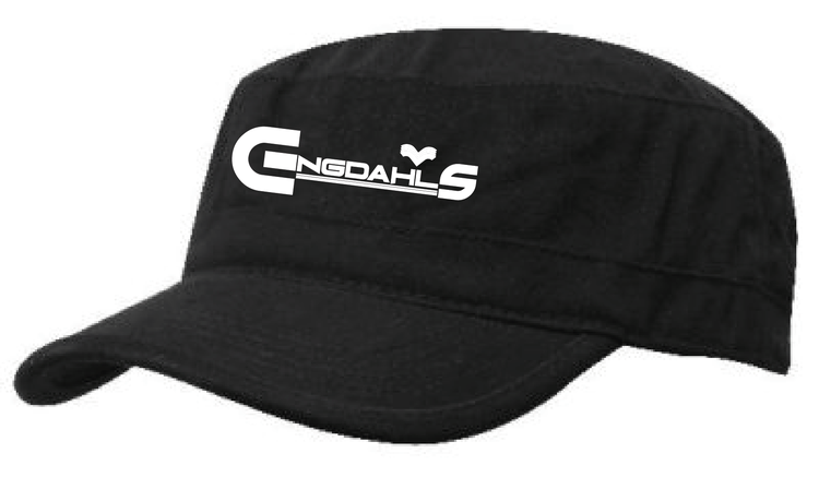 Svart Army Keps "Engdahls Logo"