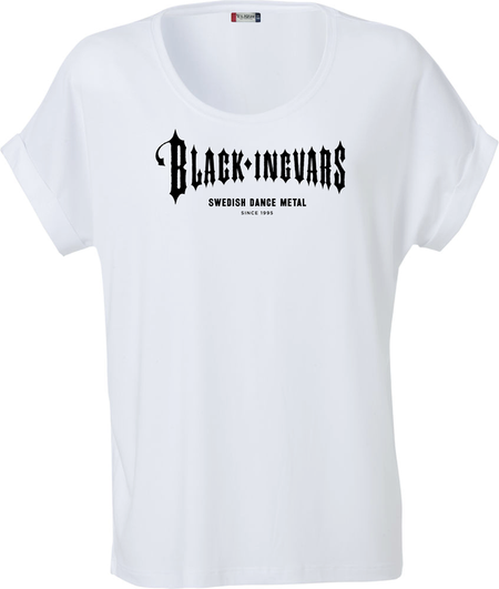 Vit Dam T-SHIRT Katy "BLACK-INGVARS"