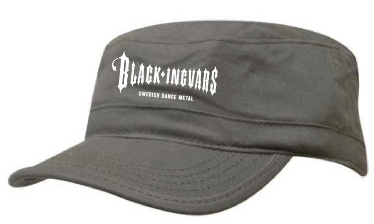 Khaki Army Keps "BLACK-INGVARS"