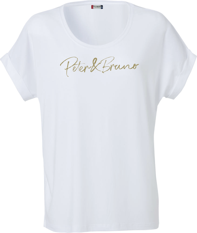 Vit Dam T-SHIRT Katy "Peter & Bruno"