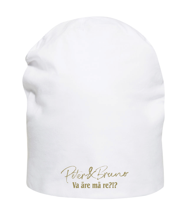 Vit Mössa "P & B Va äre mä re?!?"