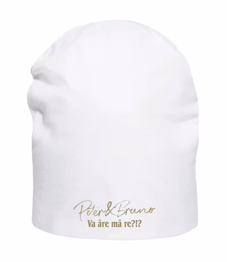 Vit Mössa "P & B Va äre mä re?!?"