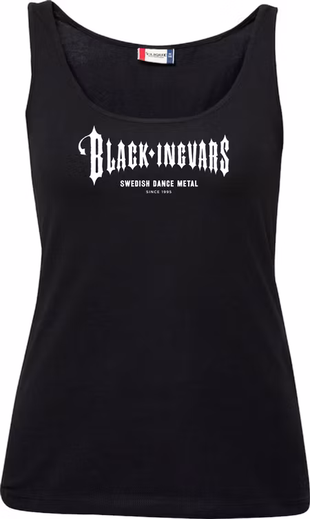 Dam TankTop Svart "BLACK-INGVARS"