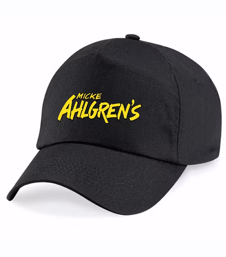 Svart Keps "Micke Ahlgrens"