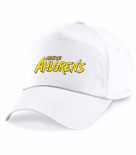 Vit Keps "Micke Ahlgrens"
