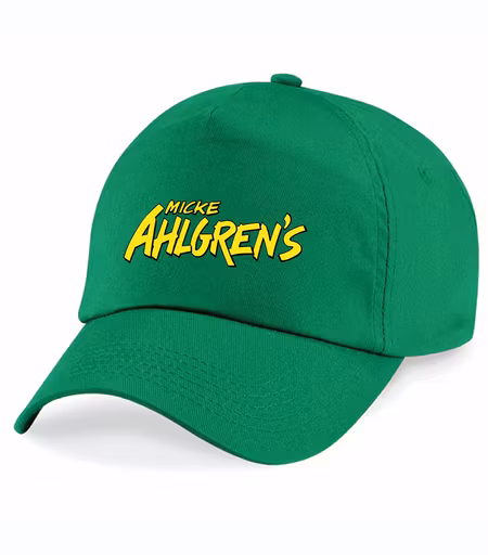 Grön Keps "Micke Ahlgrens"