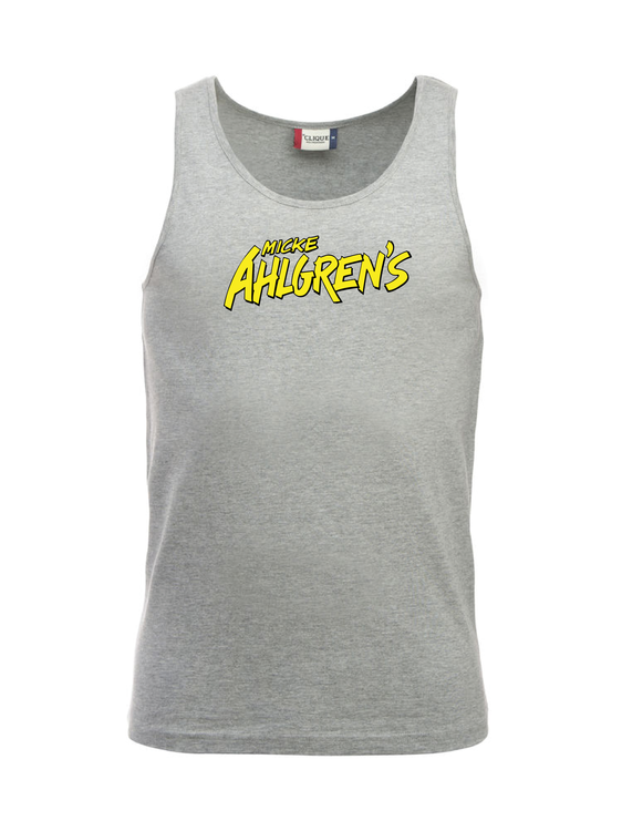 Grå Tank Top "Micke Ahlgrens"