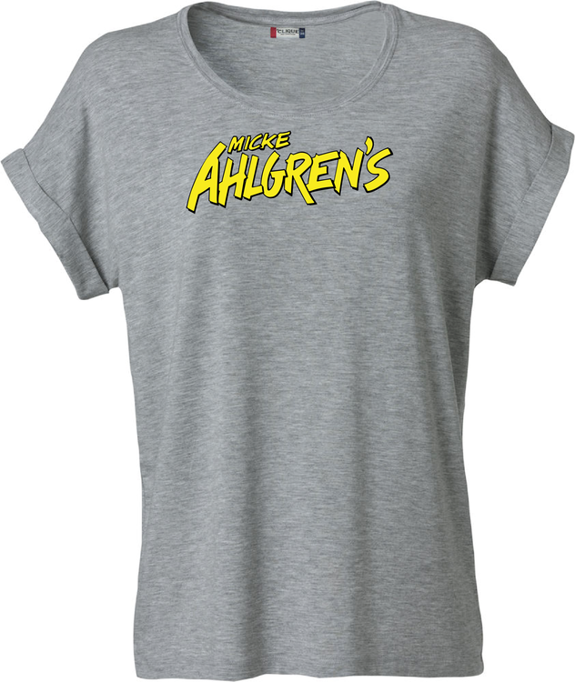 Grå Dam T-shirt Katy "Micke Ahlgrens"