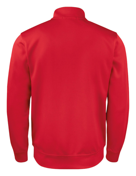 Röd Cardigan Active "Micke Ahlgrens" fram
