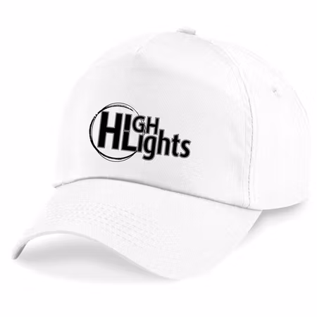 Vit Keps "HIGHLIGHTS Logo"