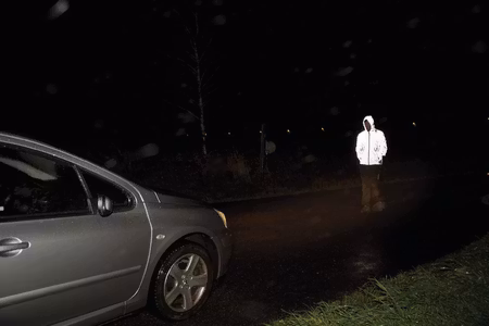 Reflekterande VINDJACKA "HIGHLIGHTS"