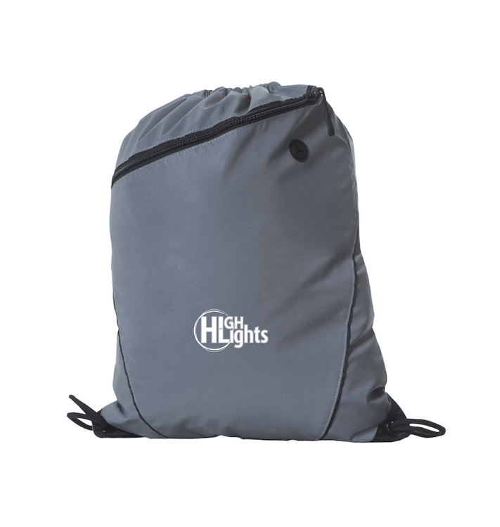 Reflekterande GYMBAG "HIGHLIGHTS"