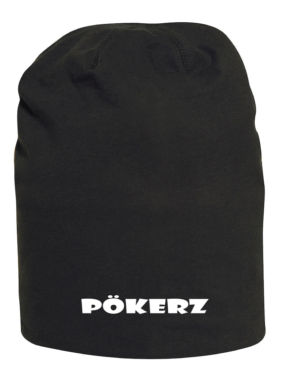 Svart Mössa "PÖKERZ"