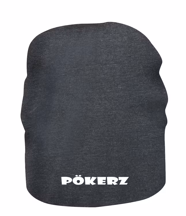 Grå Mössa "PÖKERZ"