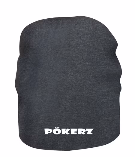 Grå Mössa "PÖKERZ"