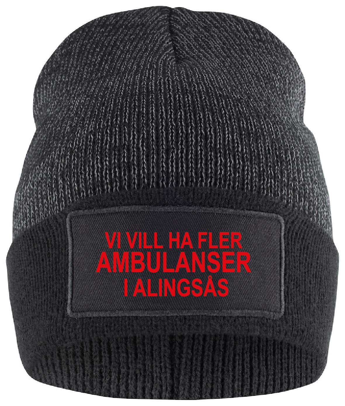 Reflexmössa "Fler AMBULANSER i Alingsås"