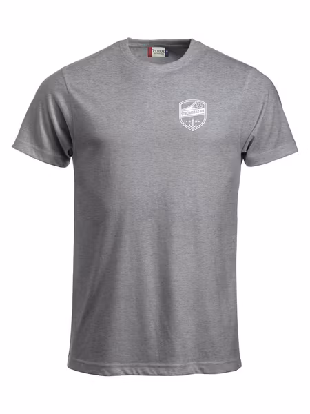 Grå T-shirt "SHK Liten Vit"