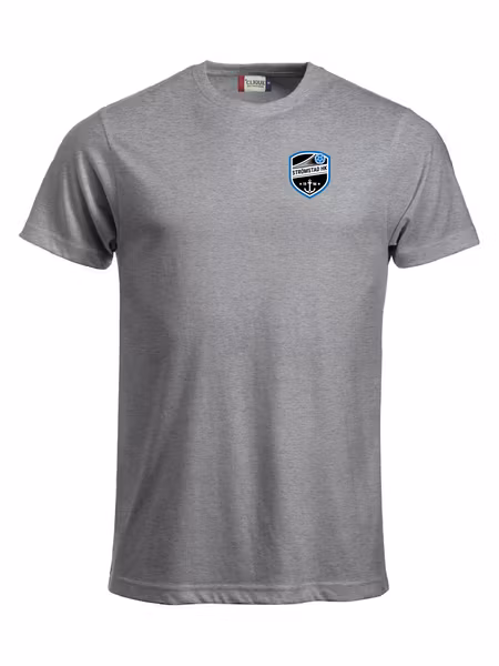 Grå T-shirt "SHK Liten Logga"