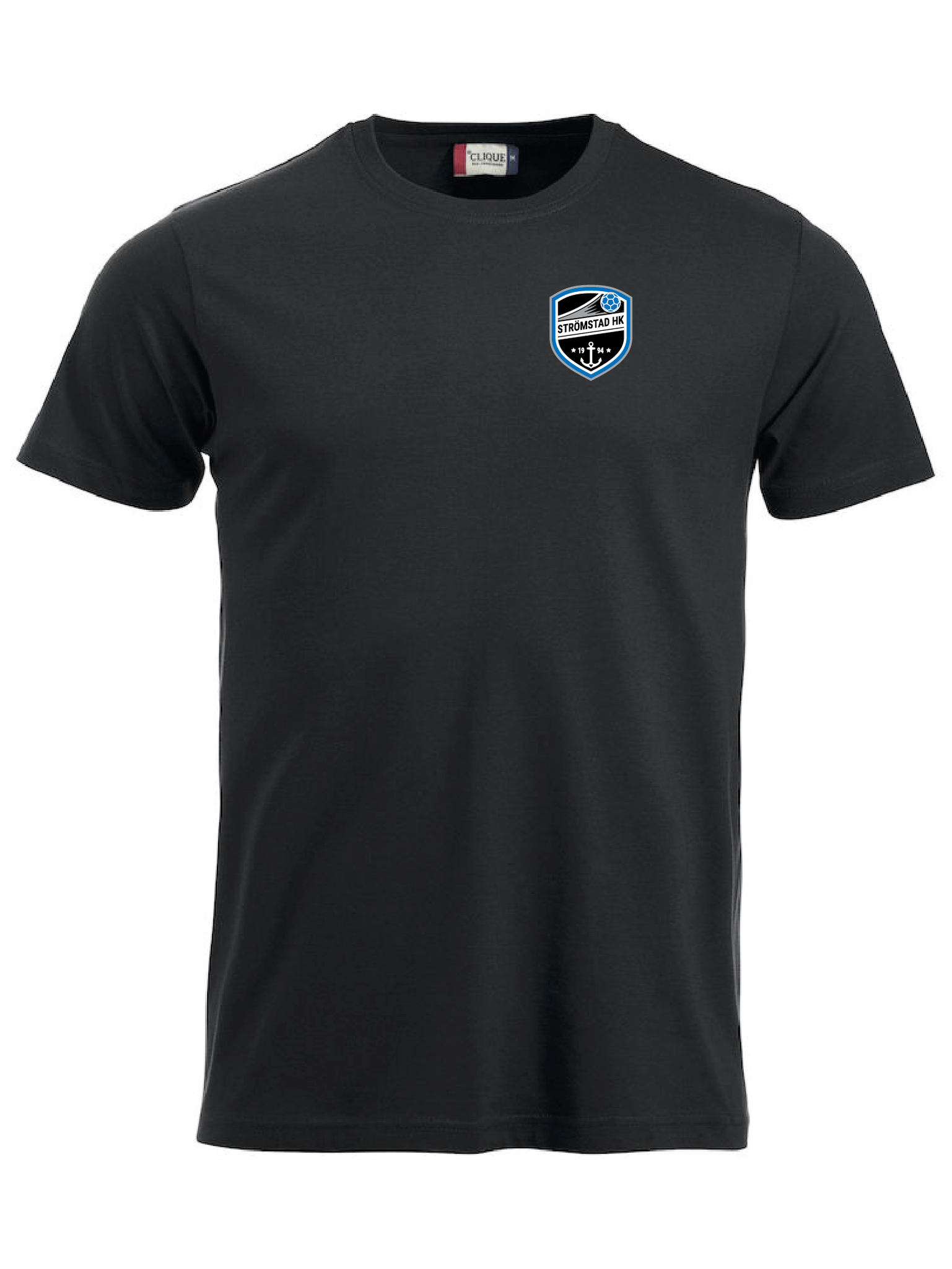 Svart T-shirt "SHK Liten Logga"