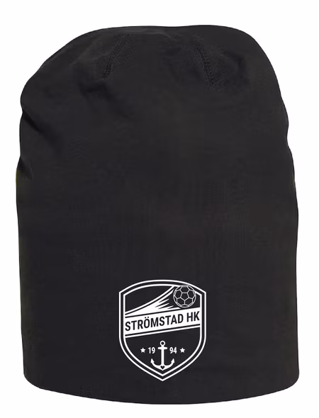 Svart Mössa "SHK Vit"