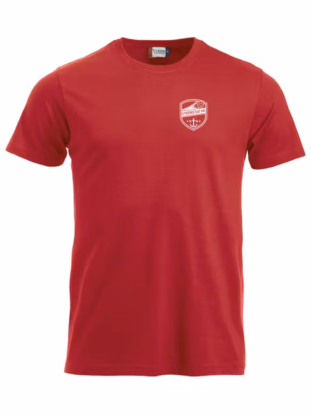 Röd T-shirt "SHK Liten Vit"