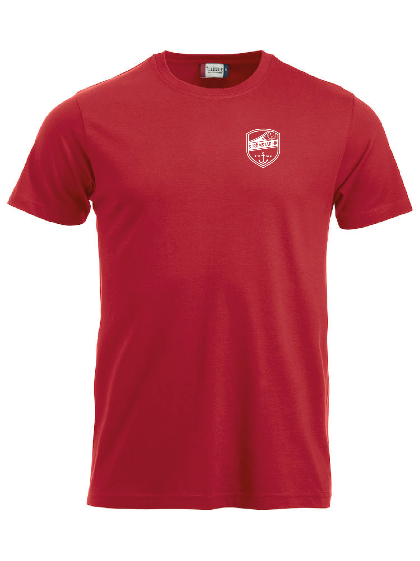 Röd Junior T-shirt "SHK Liten Vit"