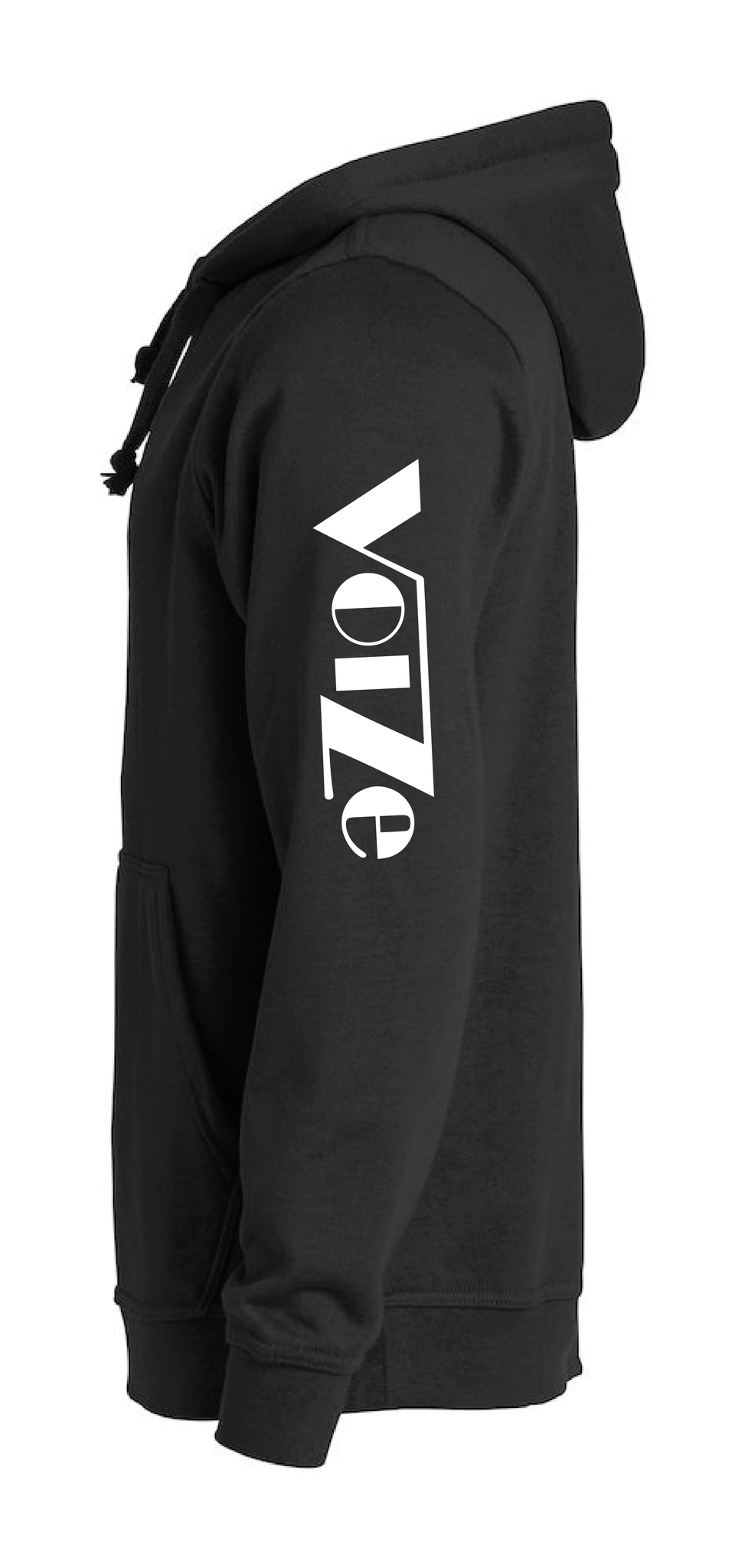 Svart HOODTRÖJA "VOIZE"