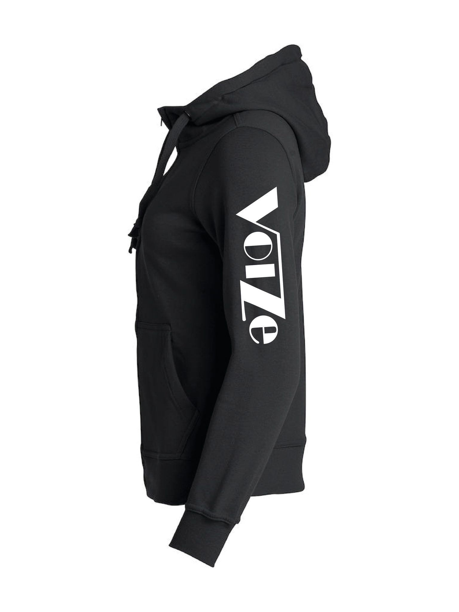 Svart Dam HOODJACKA "VOIZE"